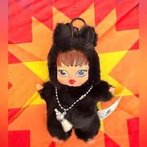 Custom (Handmade) Bratz Labubu with Keychain